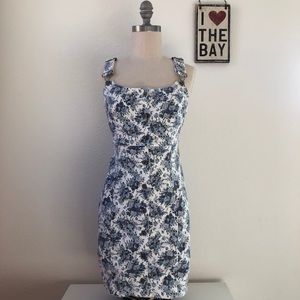 Kimchi Blue Floral Overall Dress
